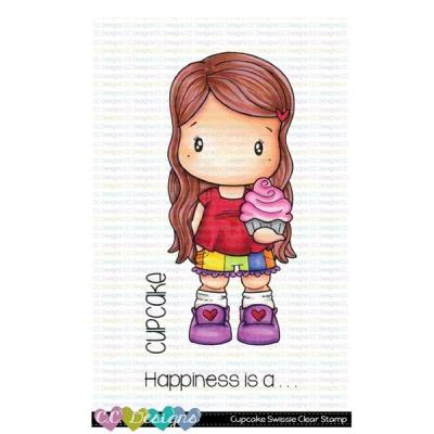 C.C. Designs Clear Stamps - Cupcake Swissie